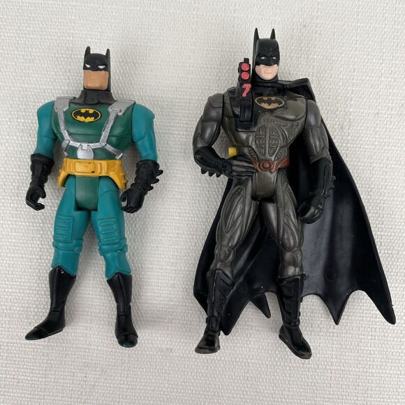 DC Comics Kenner 1994 1995 Batman The Animated Series Green Suit 5" Figure Lot 2 - Picture 1 of 9